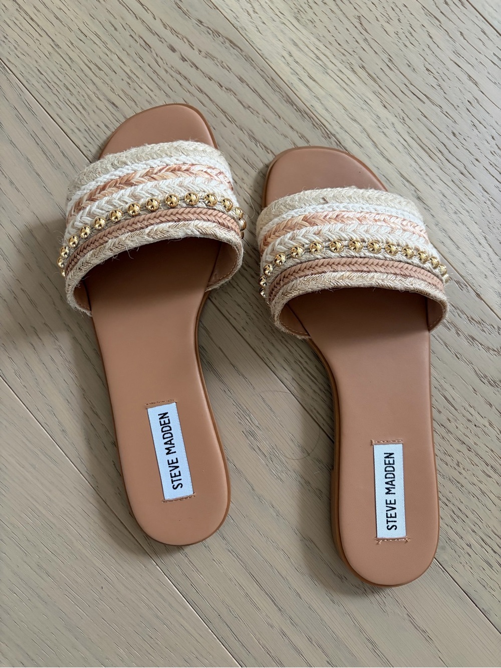 Steve Madden Beaded Slide Bohemian Sandals